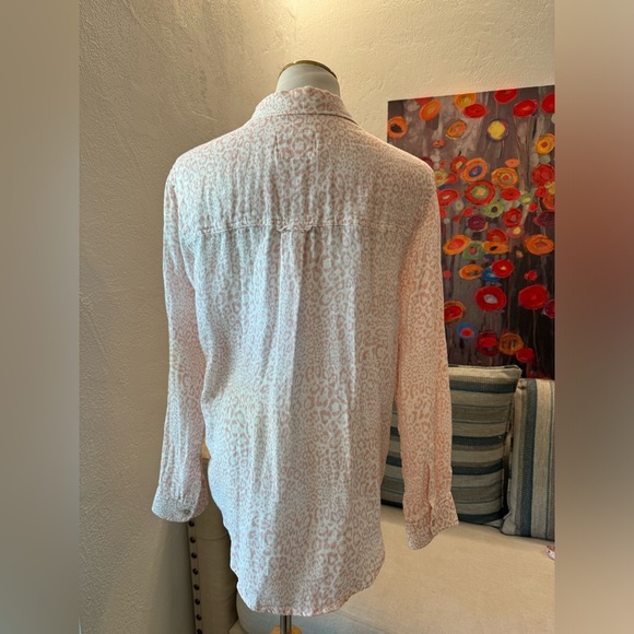 Rails Ellis Shirt Rose Cheetah size S - Picture 8 of 10